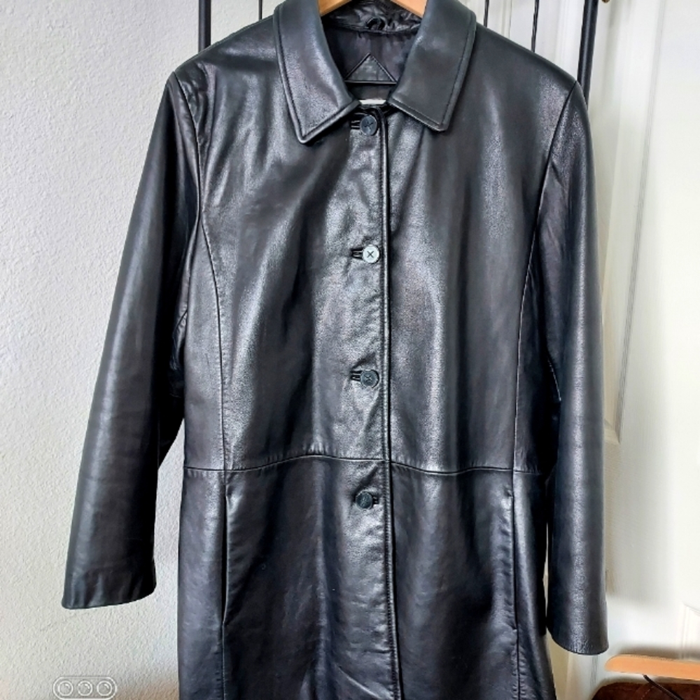 Women's Lambskin Trenchcoat